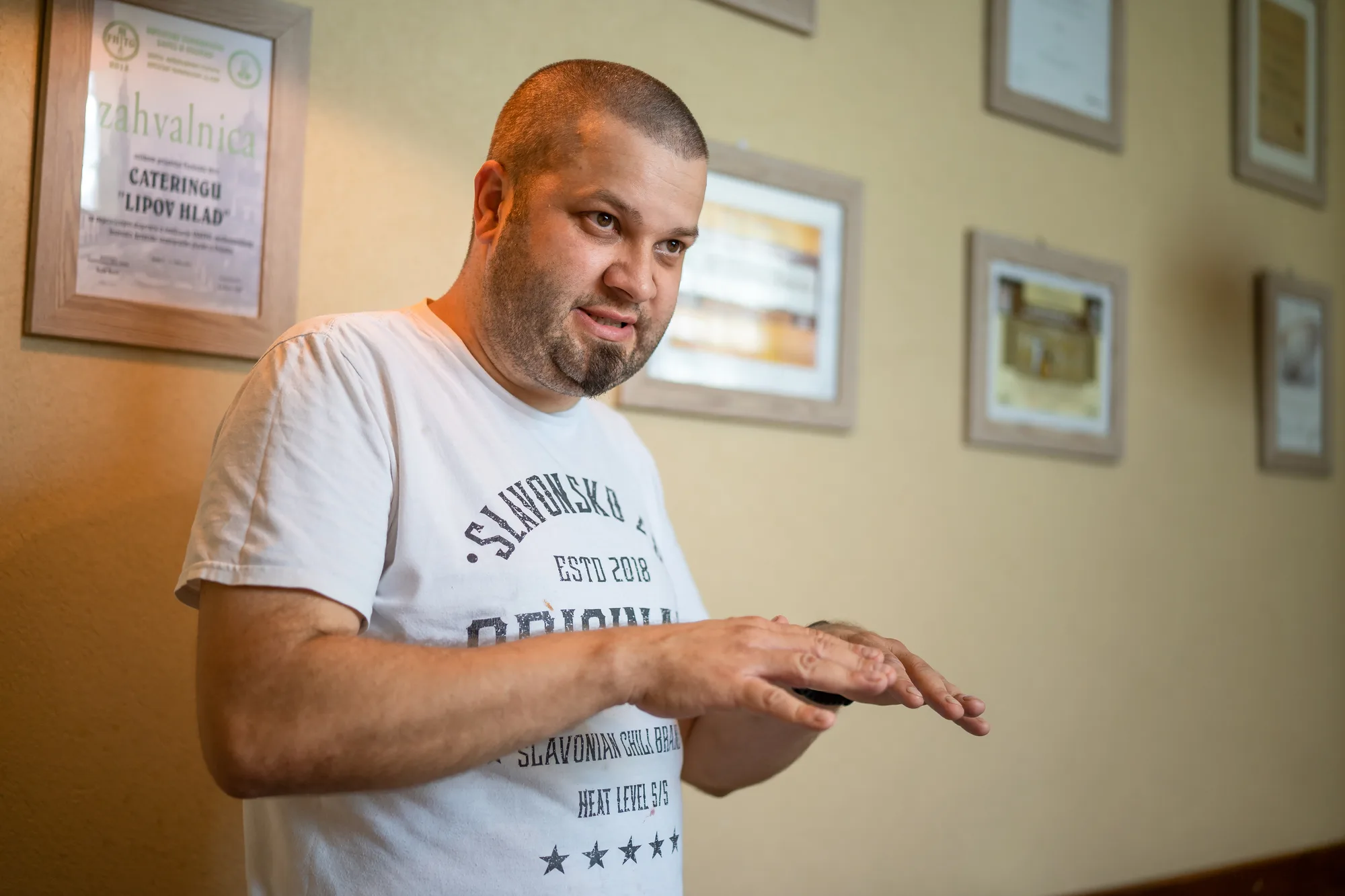 Chef Đukić iz Lipovog hlada; Foto: Marko Ivaniš